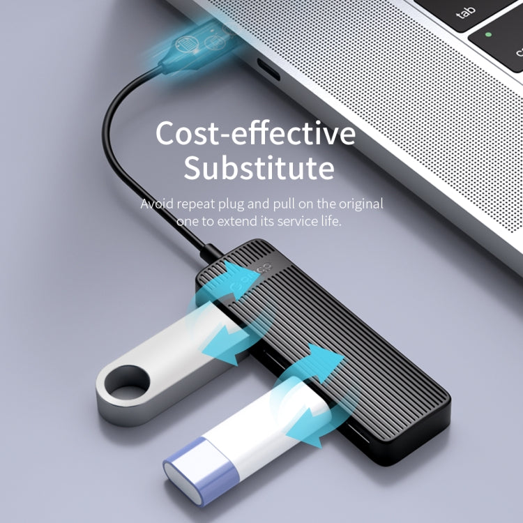 ORICO FL02 480Mbps 4 Ports USB 2.0 HUB (White)