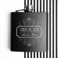 Personalised Best Man Hip Flask
