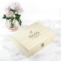 Personalised Elegant Wedding Keepsake Box