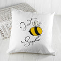 Personalised Bee You Cushion Cover