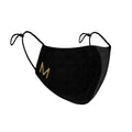 Personalised Face Covering In Black