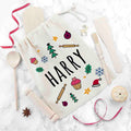 Personalised Kids Festive Baking Set