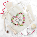 Personalised Kids Flower Wreath Baking Set
