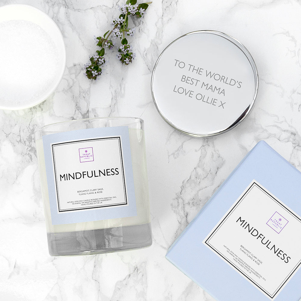 Treat Republic Personalised Mindfulness Scented Candle