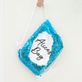 Personalised Kids Hidden Message Sequin Bag - Black
