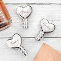 Personalised Heart Shaped Wine Bottle Stopper