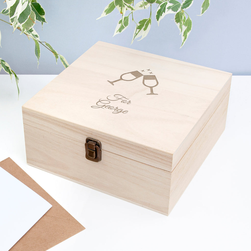 Personalised Surprise Announcement Box