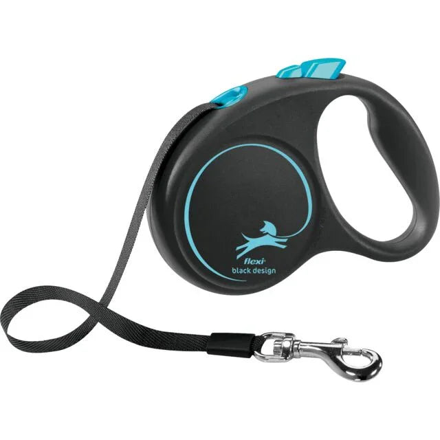 flexi BLACK DESIGN Tape Lead - Small, Blue