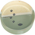 Trixie Ceramic Bowl & Plate with Paws