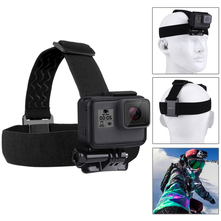 PULUZ 53-in-1 Accessory Kit with Camouflage EVA Case for Action Cameras