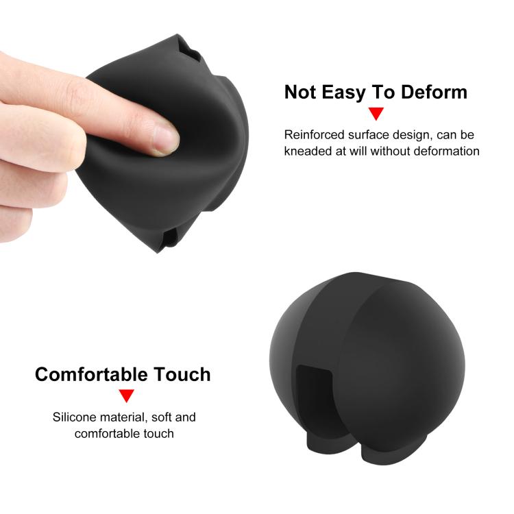 For Insta360 X5 PULUZ 60m Waterproof Sealed Diving Case with Silicone Lens Cover, Diving Case with Silicone Lens Cover