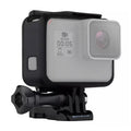PULUZ ABS Plastic Housing Shell Frame Mount Protective Case Cage with Pedestal and Long Screw for GoPro HERO(2018) /7 Black /6 /5, For GoPro HERO6 /5