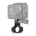 PULUZ Aluminum Bike Handlebar Mount for GoPro HERO12/11/10/9 & Action Cameras (Black)