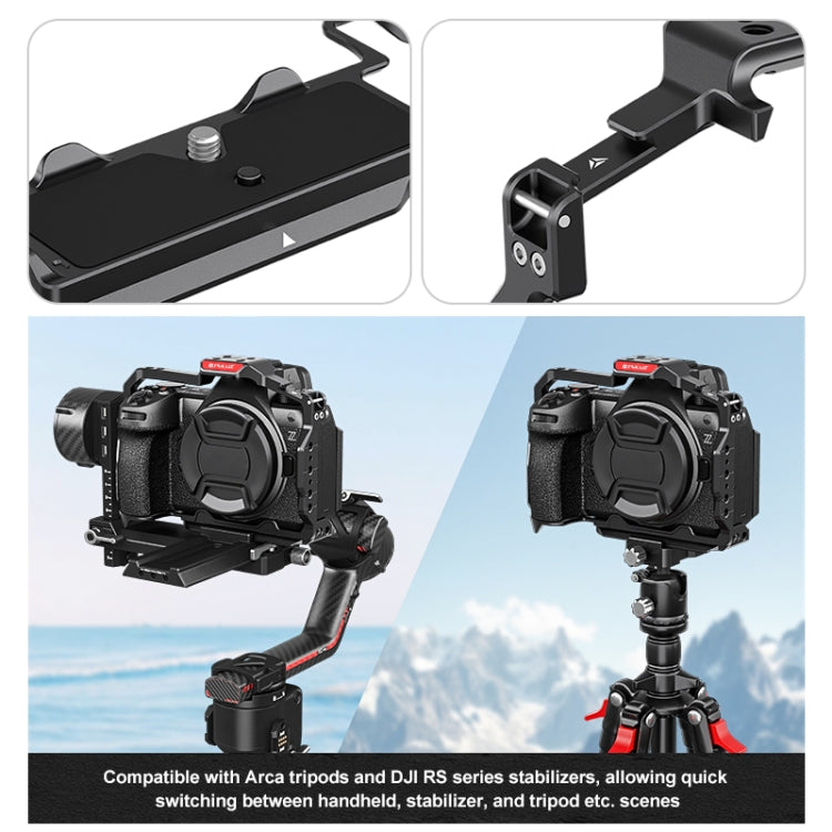 For Nikon Z6 III PULUZ Metal Camera Cage Stabilizer Rig, For Nikon Z6 III / Z6II