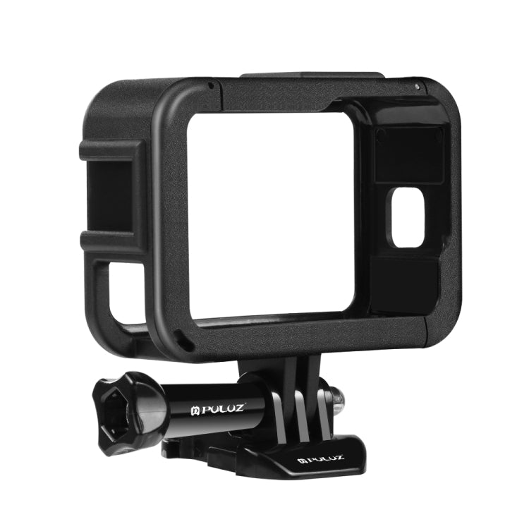 PULUZ Chargeable PA Frame Mount Cage with Cold Shoe Base Slot for GoproHERO12 Black /11 Black /11 Black Mini /10 Black /9 BlackBlack)