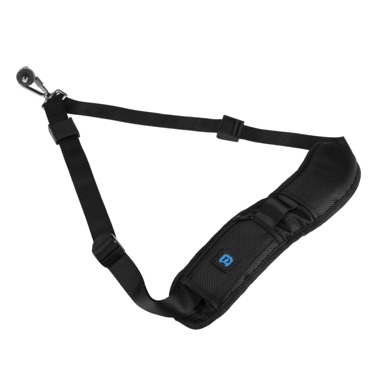 PULUZ Quick Release Anti-Slip Soft Pad Nylon Single Shoulder Camera Strap with Metal Hook for SLR / DSLR Cameras