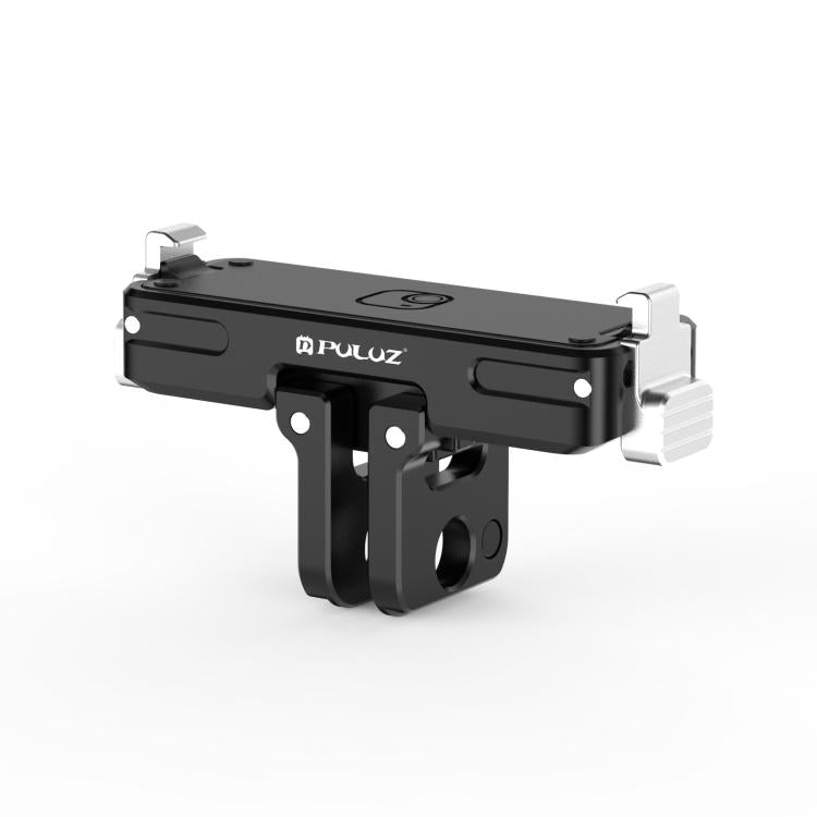 For Insta360 GO Ultra PULUZ Magnetic Aluminum Alloy Quick Release Base Mount