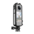 For Insta360 X3 PULUZ Cold Shoe PC Plastic Protective Frame with Adapter Mount & Screw, PC Frame