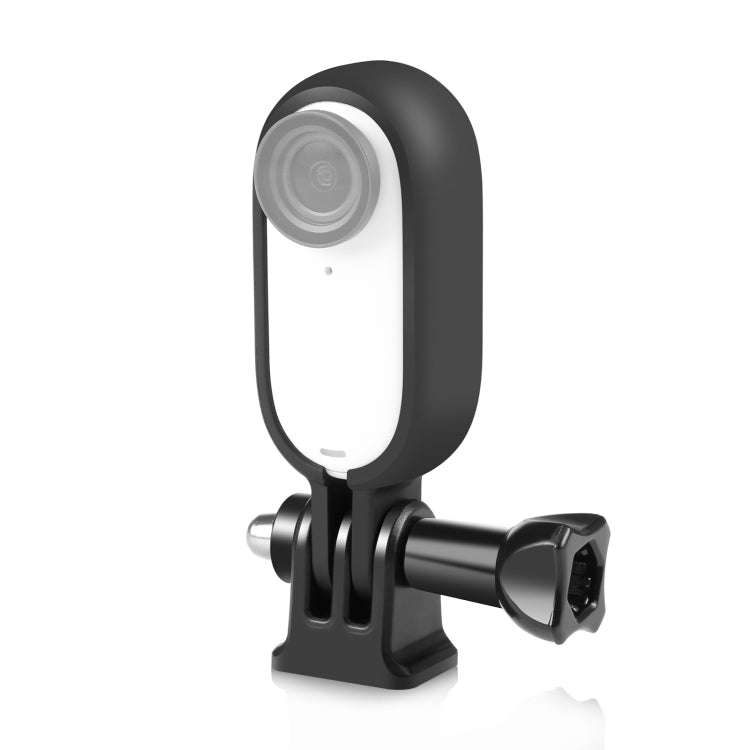 For Insta360 GO 3 / GO 3S PULUZ Body Plastic Protective Frame Cage with Screw & Adapter (Black)