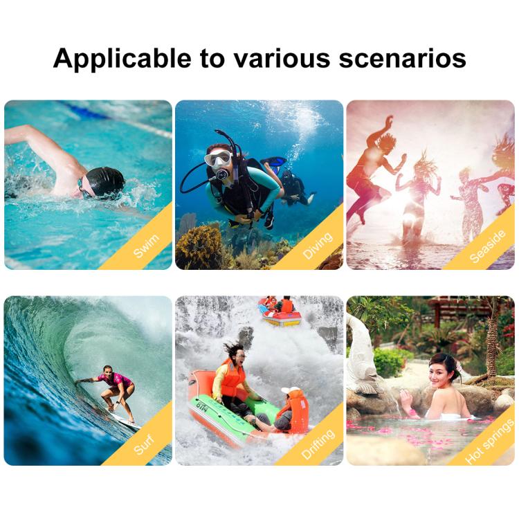 For iPhone 16 Pro PULUZ 40m/130ft Waterproof Diving Case Photo Video Taking Underwater Housing Cover, For iPhone 16 Pro(Transparent)