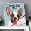Personalised 2026 Barking Mad Dog Desk Calendar