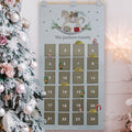 Personalised 2026 Rocking Horse Advent Calendar In Silver Grey