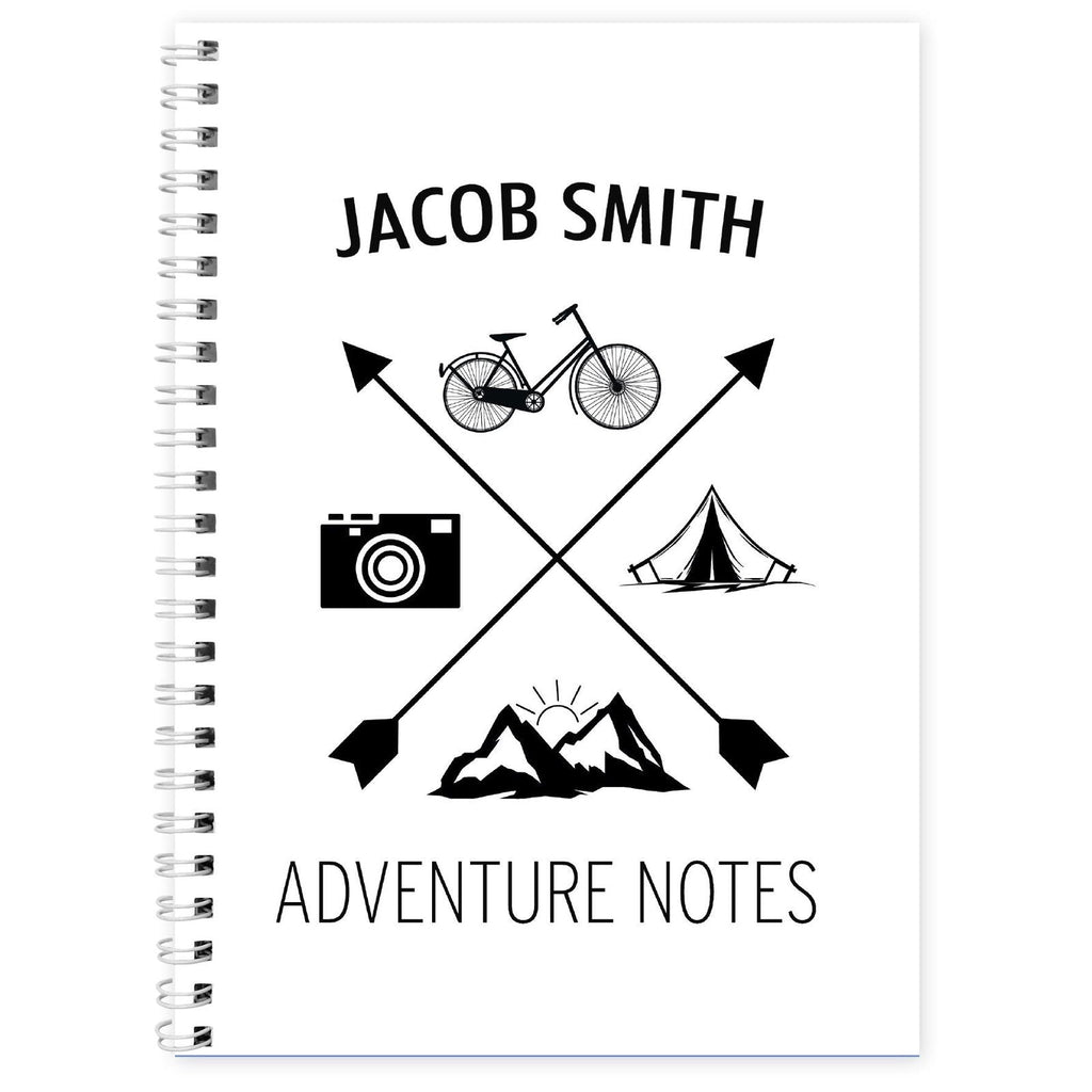 Personalised Adventure A5 Notebook