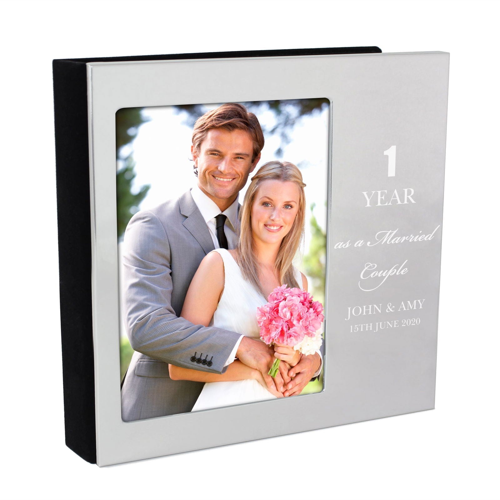 Personalised Anniversary 6x4 Inch Photo Frame Album