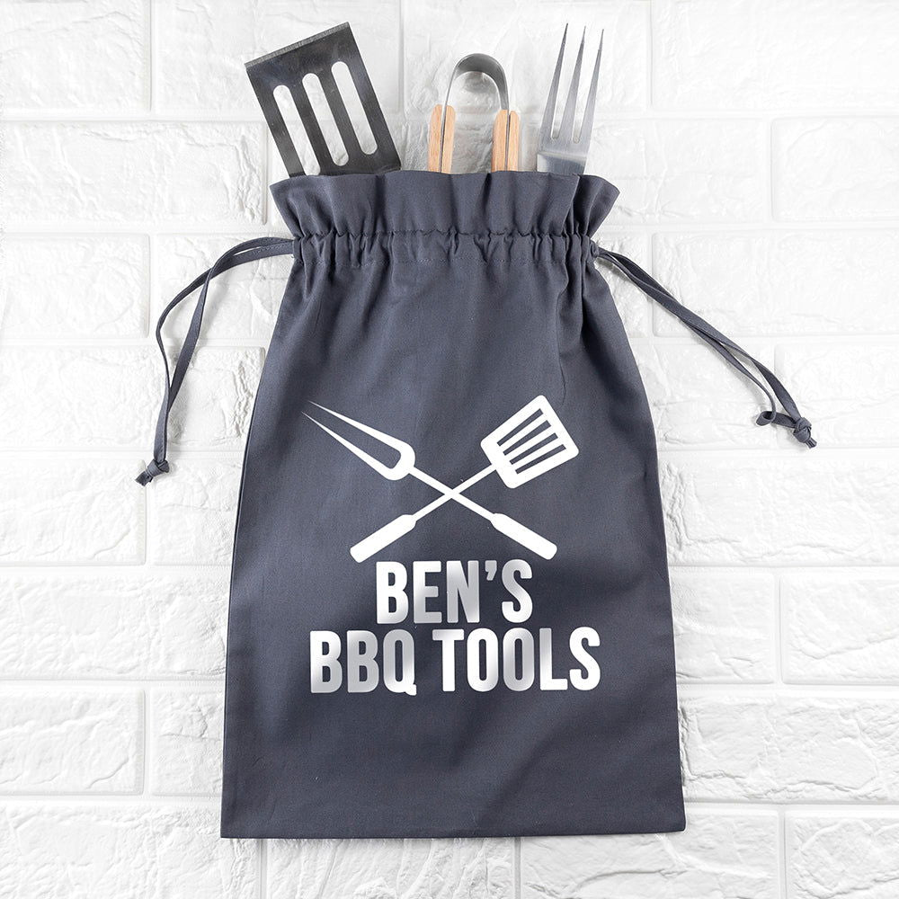 Personalised Bbq Tool Kit