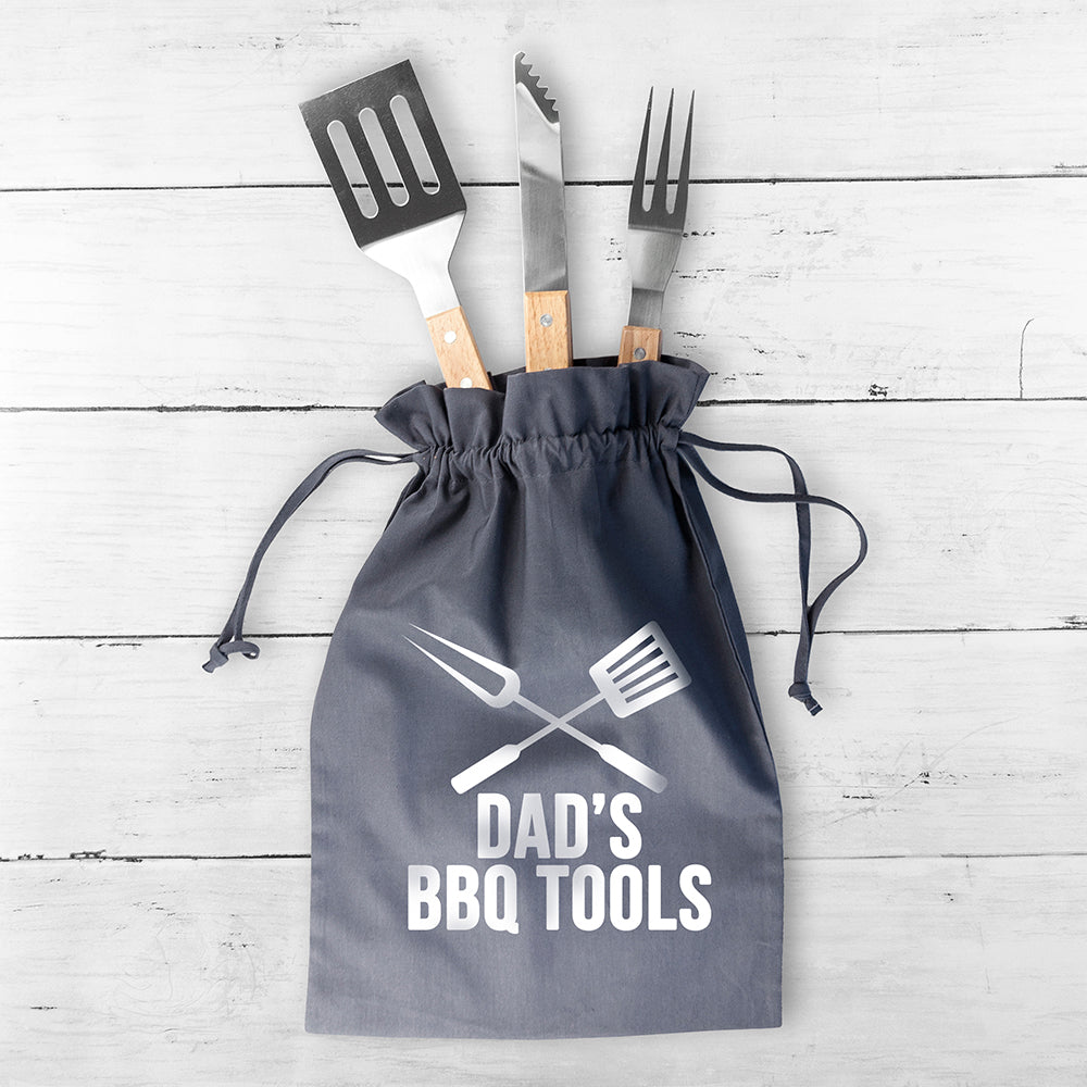 Personalised Bbq Tool Kit