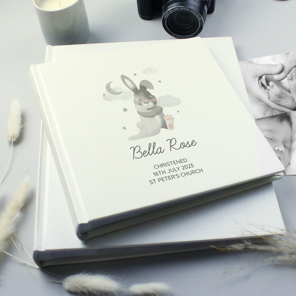 Personalised Baby Bunny Album With Sleeves