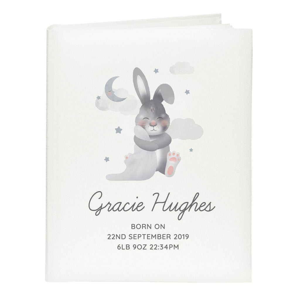 Personalised Baby Bunny Album With Sleeves