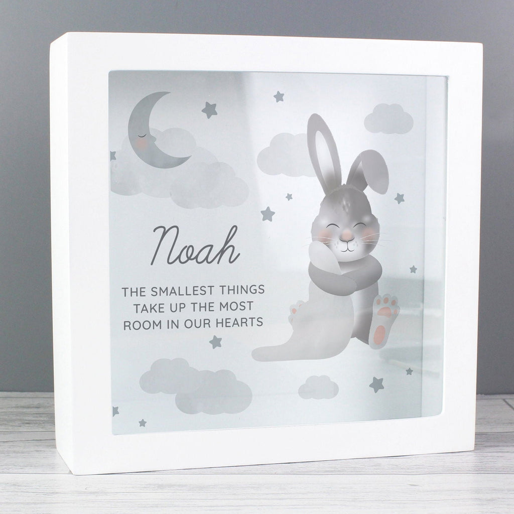 Personalised Baby Bunny Memory Keepsake Box