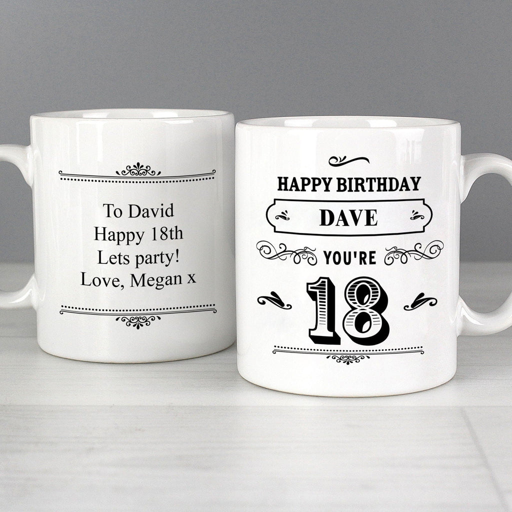Personalised Birthday Mug