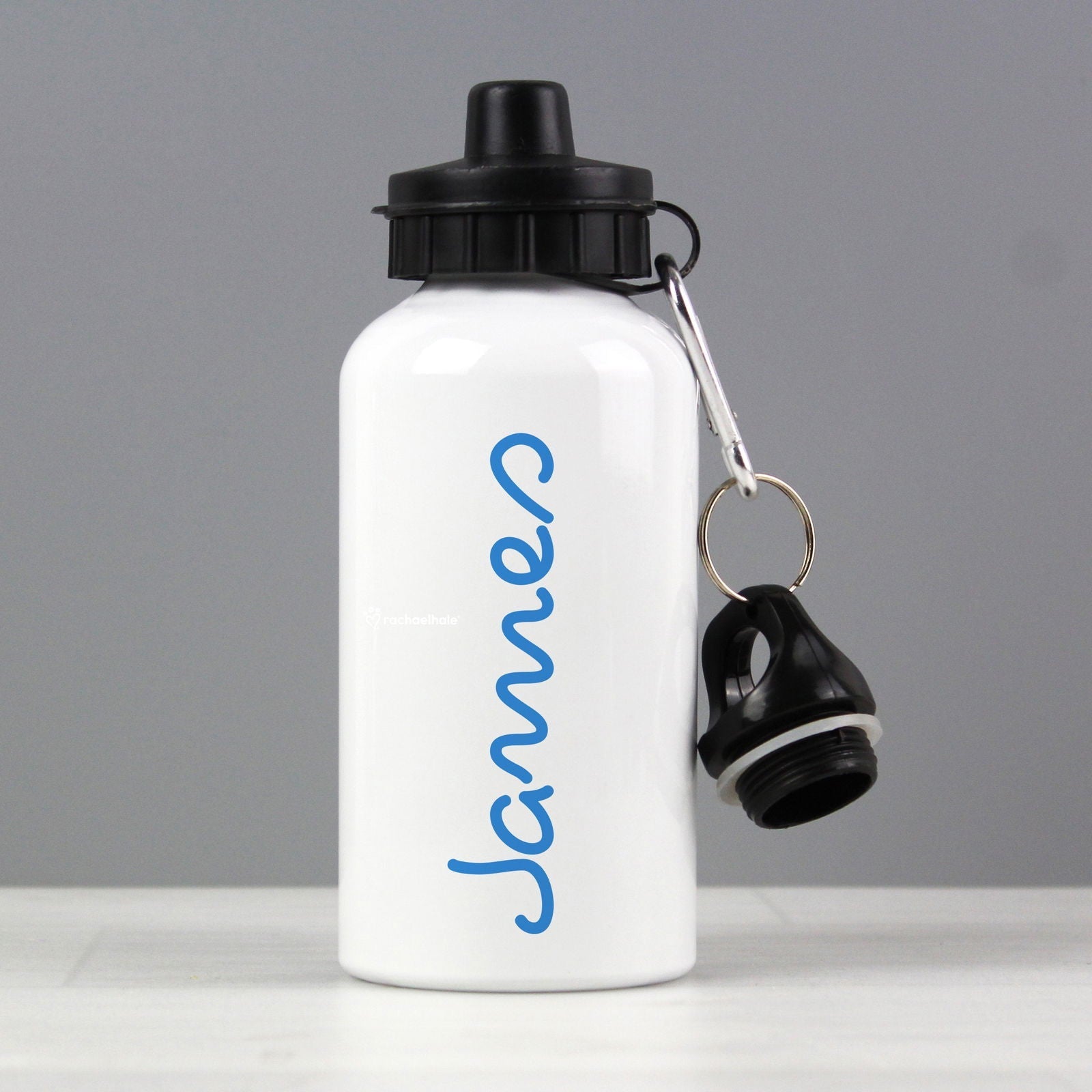 Personalised Blue Name Island Drinks Bottle