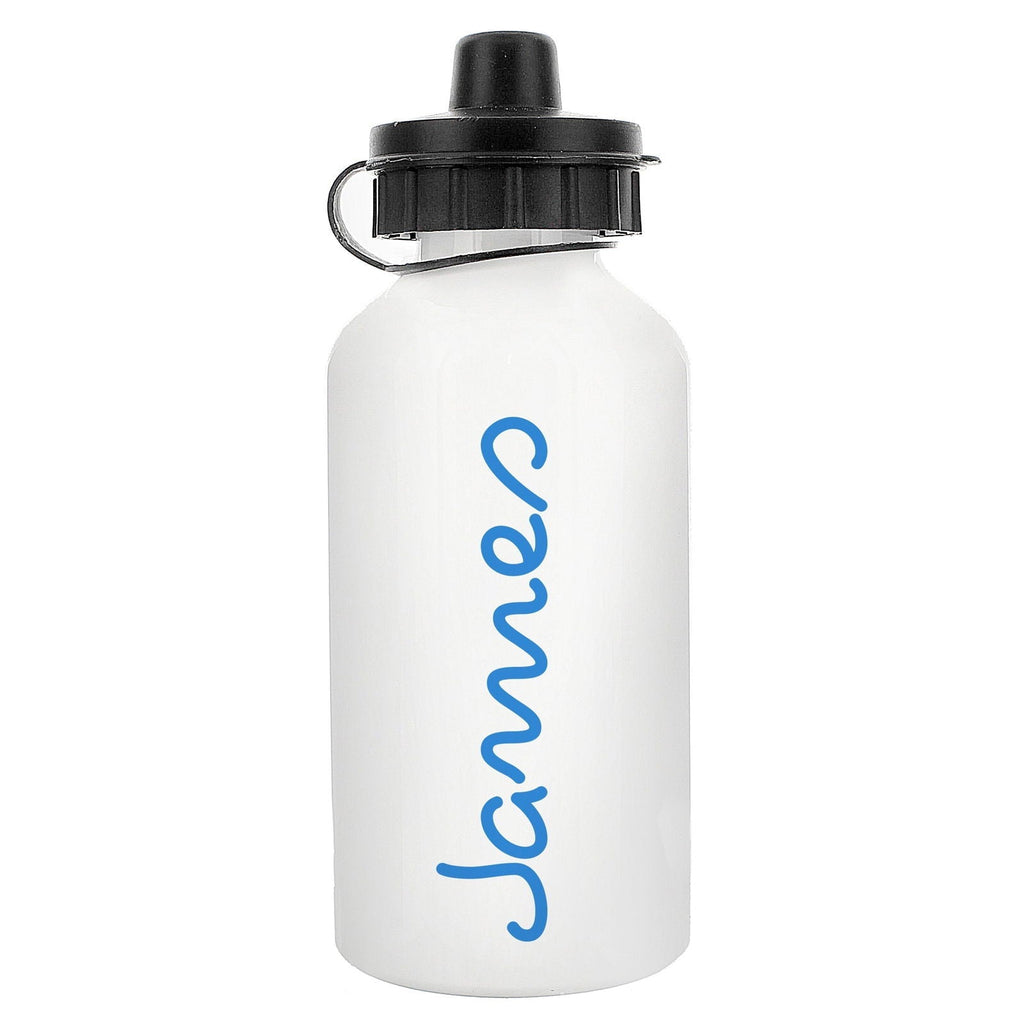 Personalised Blue Name Island Drinks Bottle