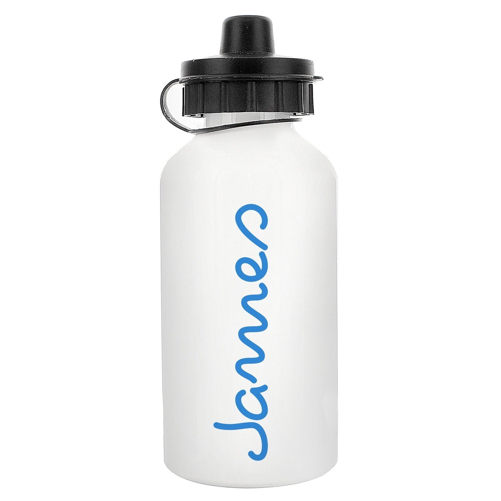 Personalised Blue Name Island Drinks Bottle