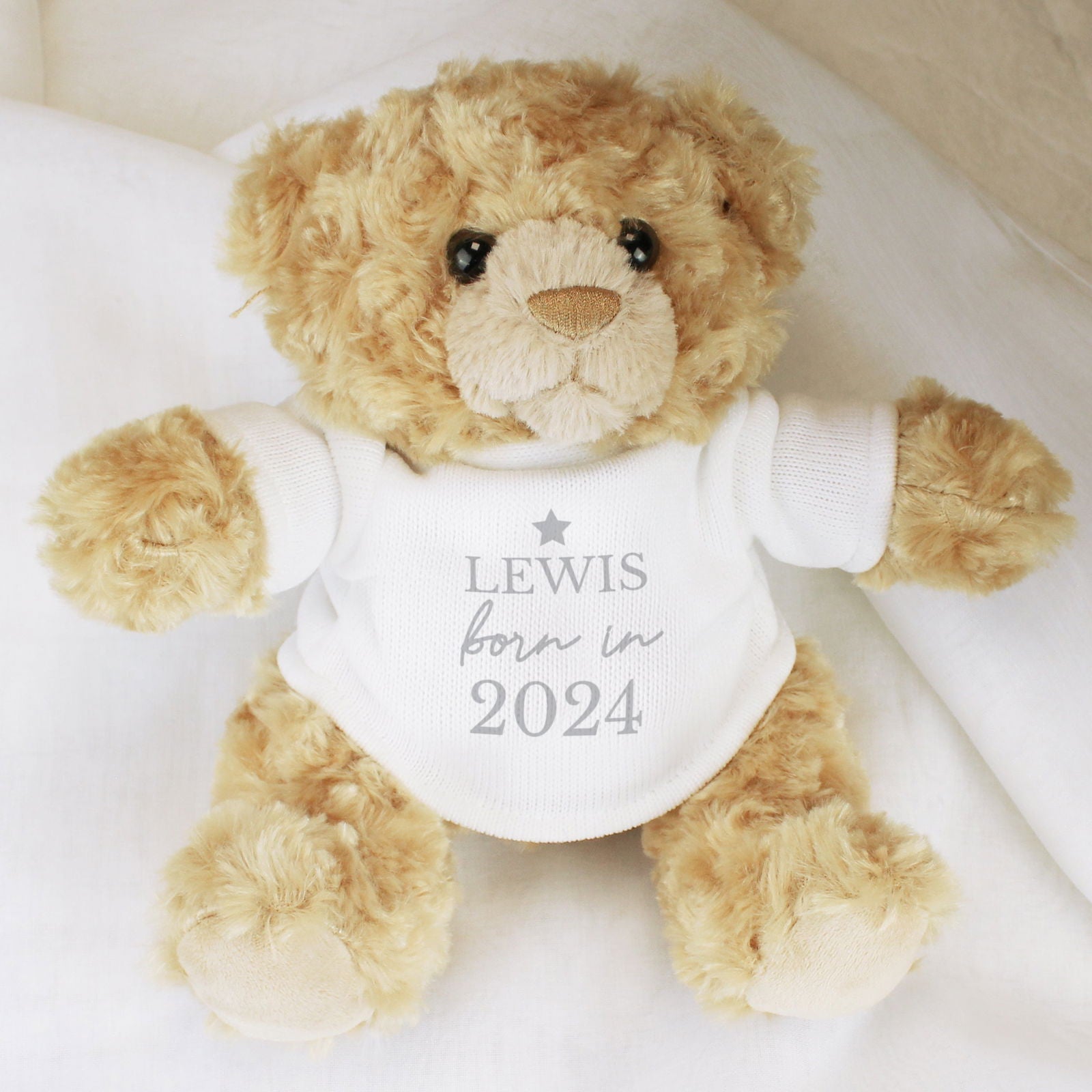 Personalised Born In (Year) Teddy Bear