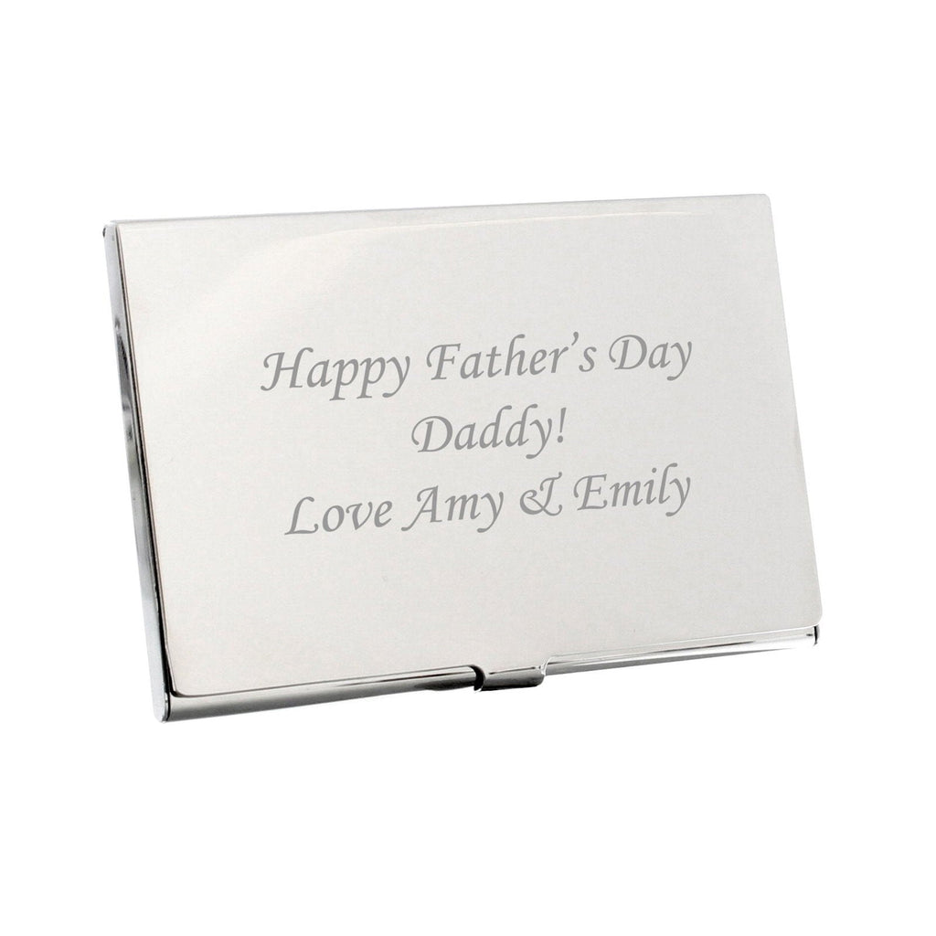 Personalised Business Card Holder