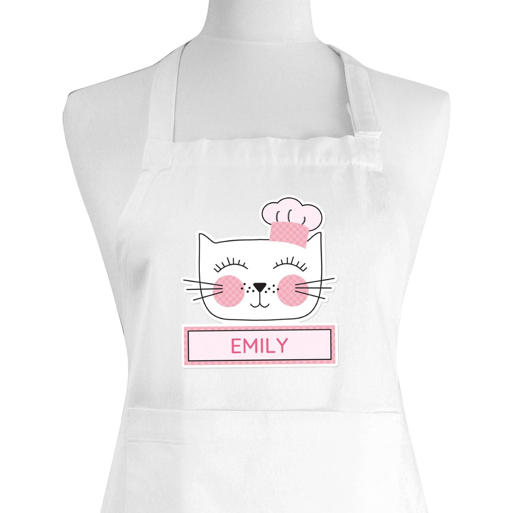 Personalised Cat Children's Apron