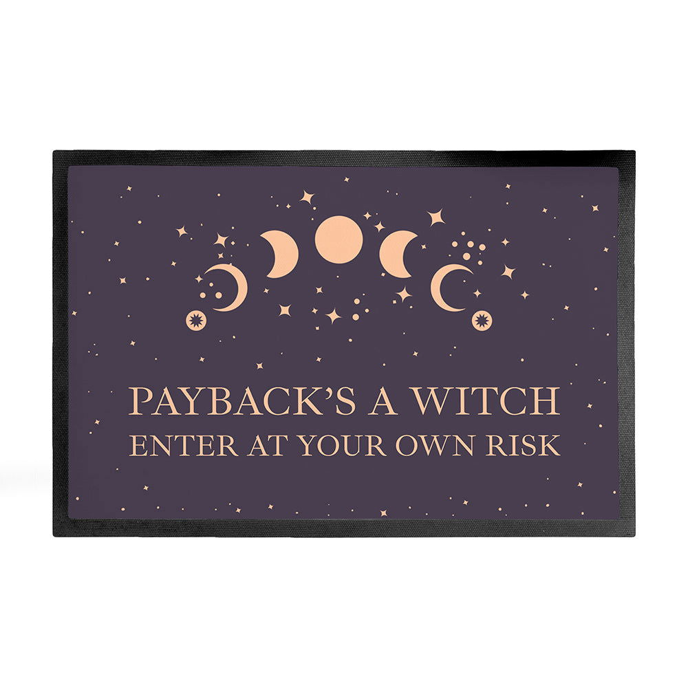 Personalised Celestial Moon Phase Indoor Doormat