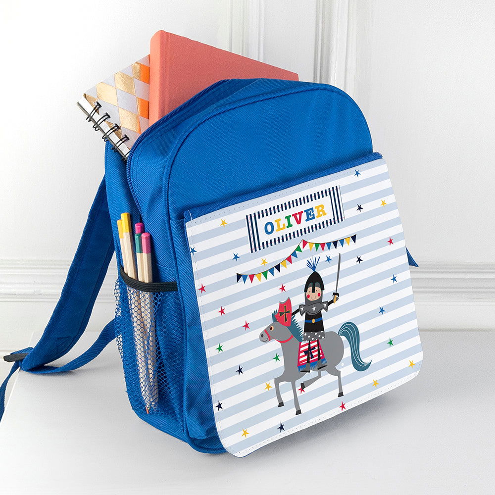 Personalised Children's Noble Knight Rucksack