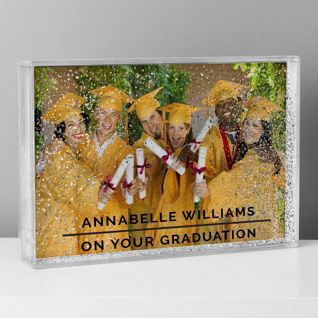 Personalised Classic 6x4 Inch Glitter Shaker Photo Frame