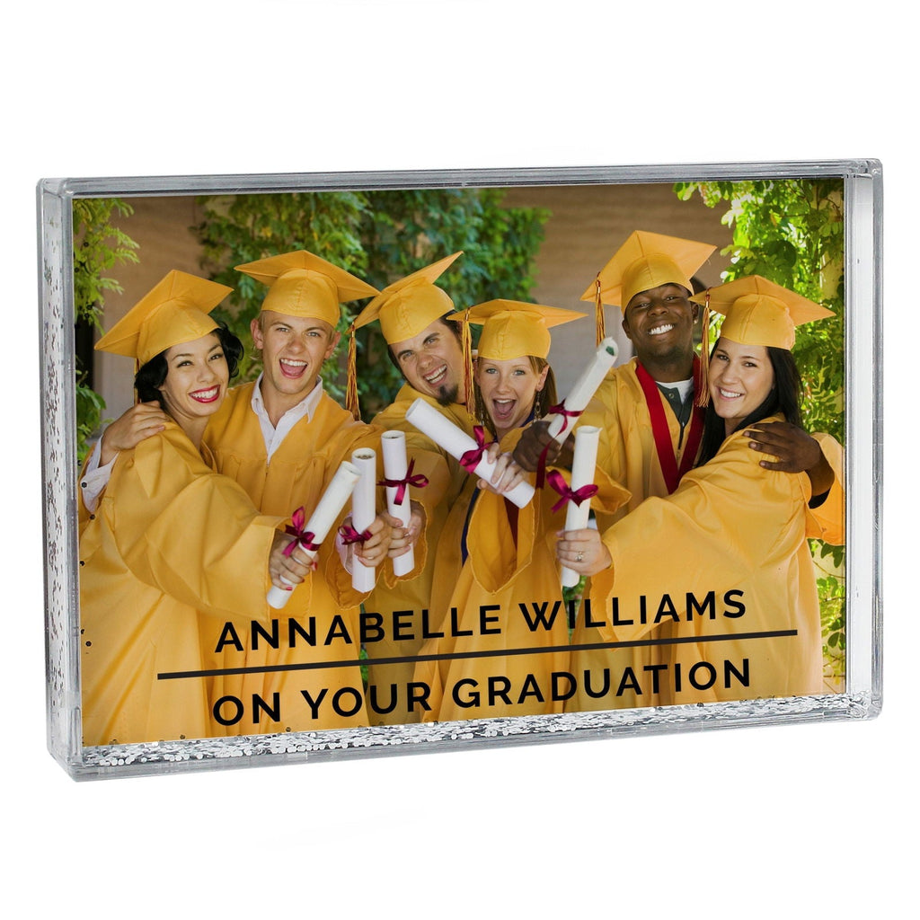 Personalised Classic 6x4 Inch Glitter Shaker Photo Frame