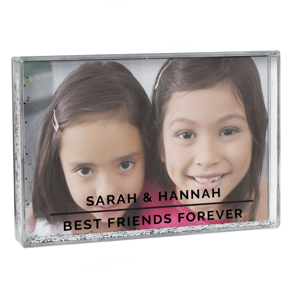 Personalised Classic 6x4 Inch Glitter Shaker Photo Frame