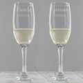 Personalised Classic Pair Of Flutes