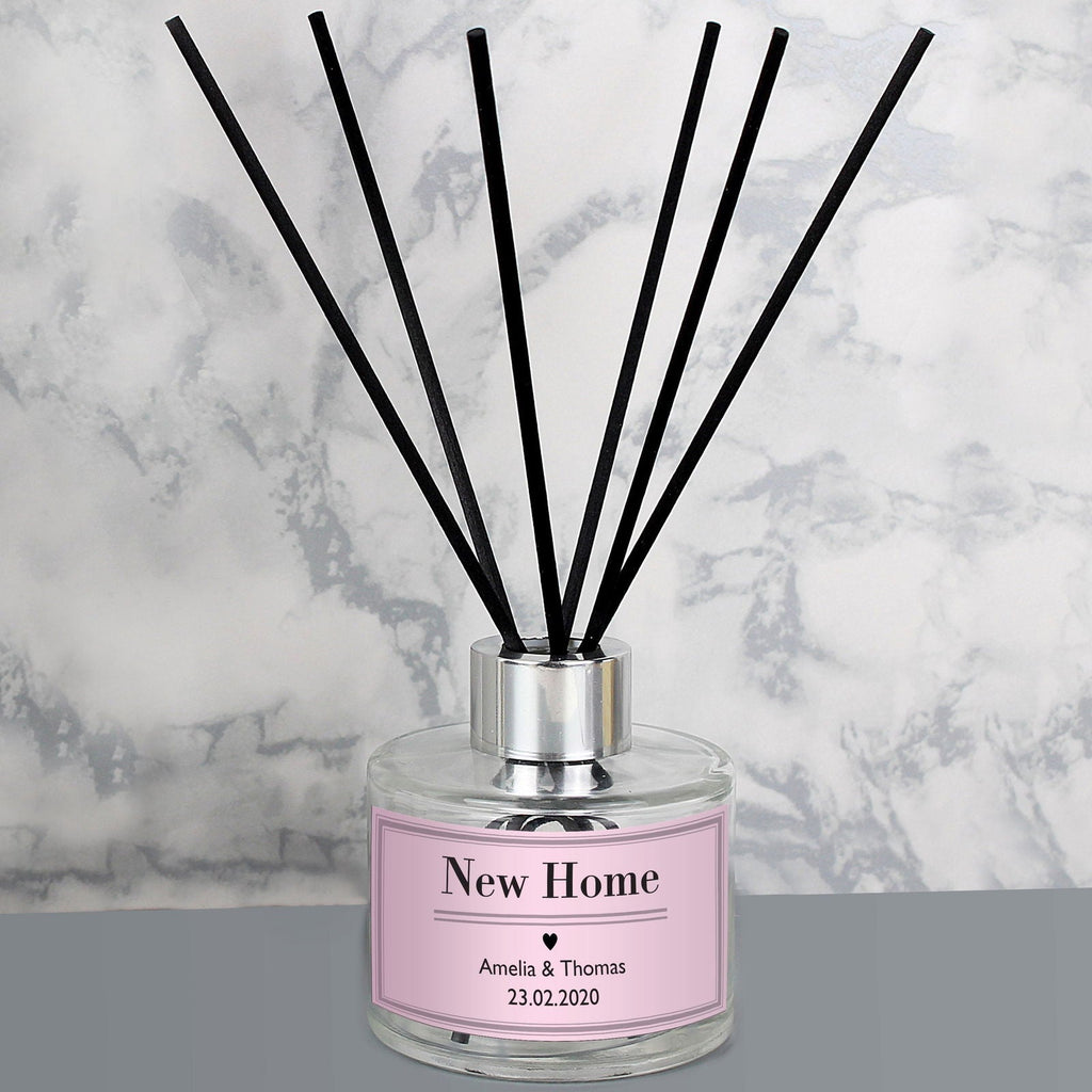 Personalised Classic Pink Reed Diffuser
