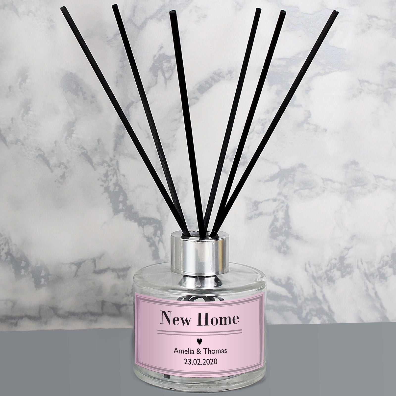 Personalised Classic Pink Reed Diffuser