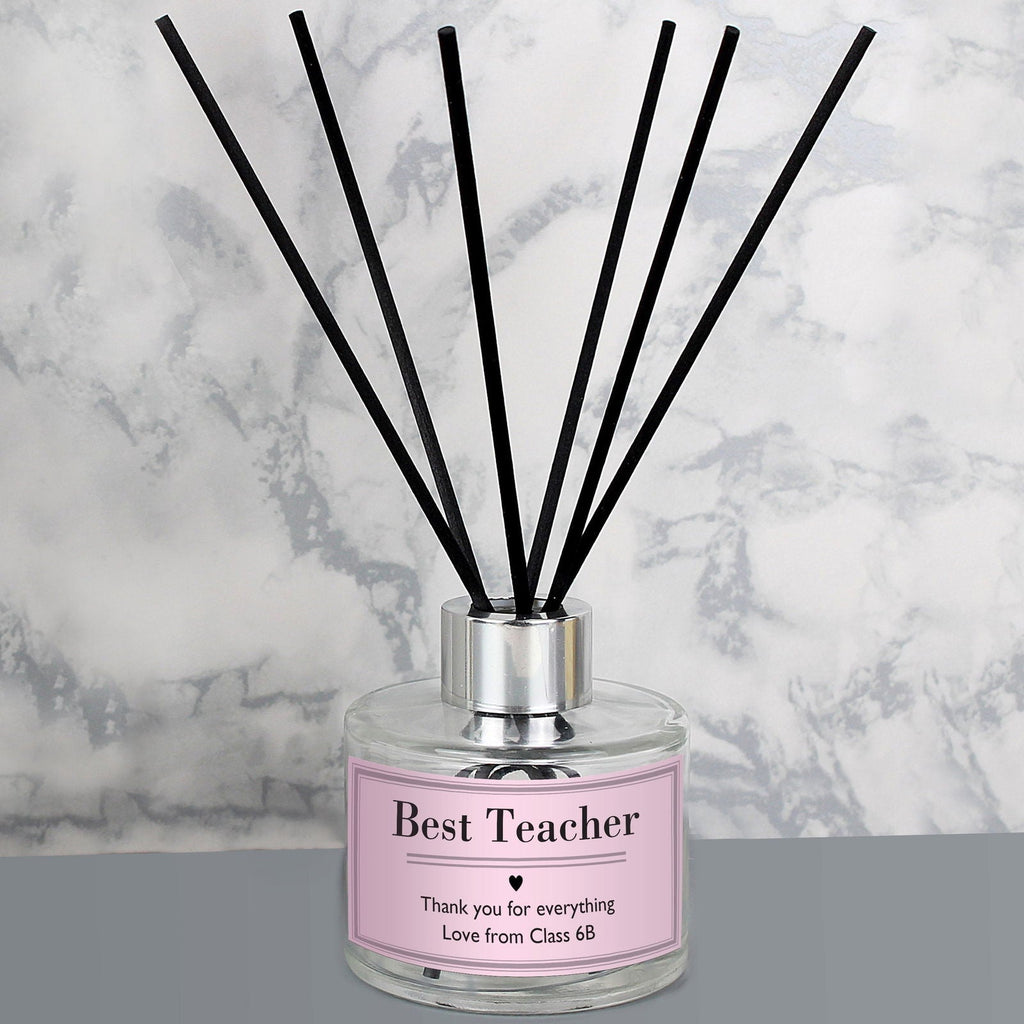 Personalised Classic Pink Reed Diffuser