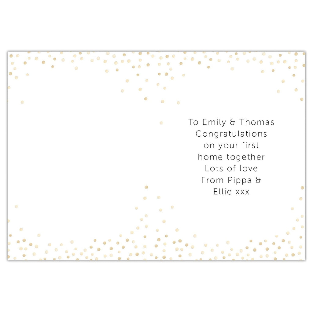 Personalised Congratulations Card